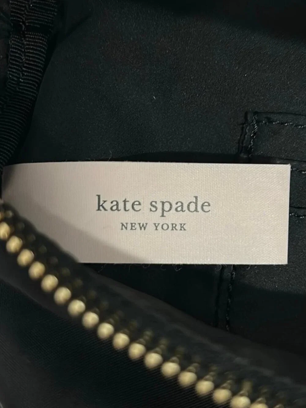 Kate spade Watson Lane Betty PXRU9088 Black Nylon Leather Bum Bag